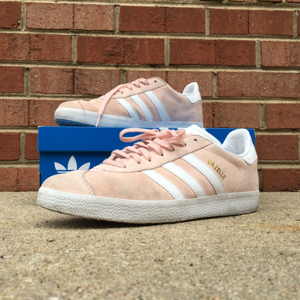 Adidas Gazelle Women Blush Pink Sneakers- Size 10